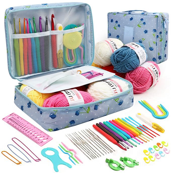HASTHIP® Crochet Kit for Beginners Adults HASTHIP® Crochet Kit for Beginners Adults